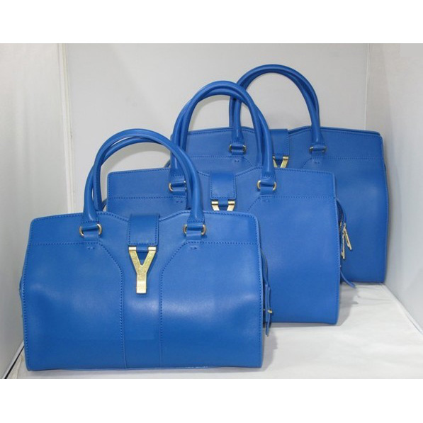 279079M Yves Saint Laurent Cabas Chyc Bag Medium 279079M Blu